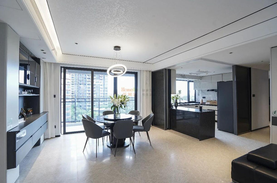 水岸云境采光+功能雙殺!客餐廳無縫銜接,幸福感拉滿